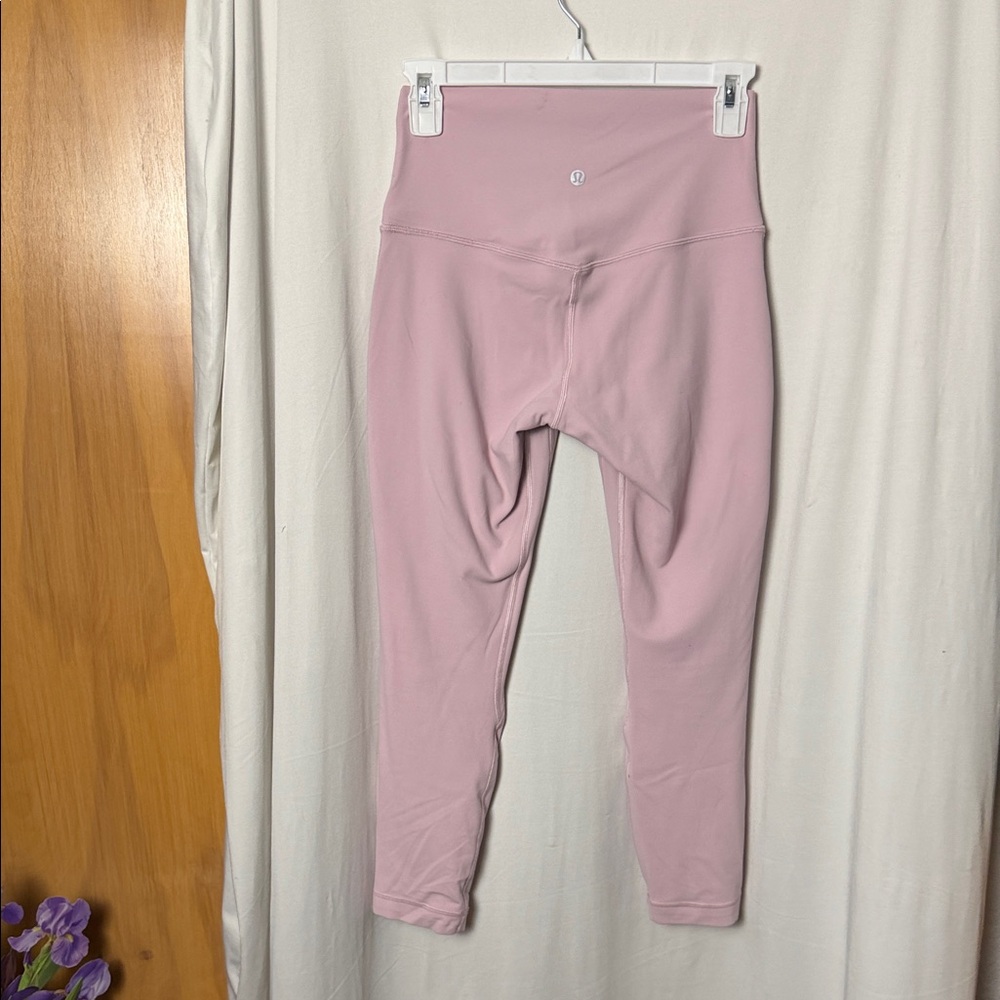 Lululemon Rose Blush Align High-Rise Crop 23" Size 6 - Picture 6 of 7